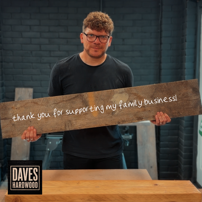 Premium Solid Oak Fireplace Mantel Shelf | Rustic Oak Beam | 10cm High x 10cm Deep