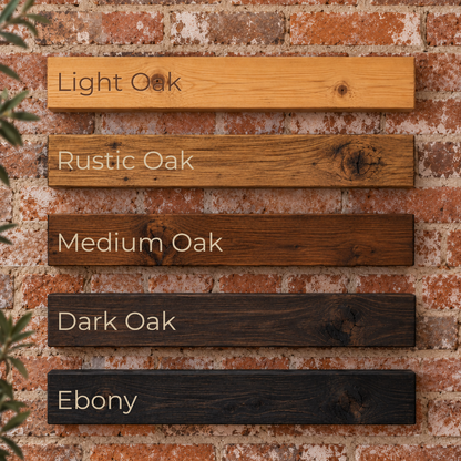 Premium Solid Oak Fireplace Mantel Shelf | Rustic Oak Beam | 10cm High x 10cm Deep